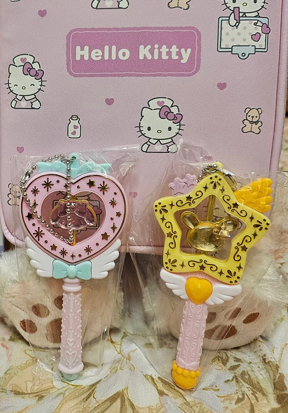 Sanrio|secret kirakira wand charm mystery bag/blind box/All 8 types/Twinkle Twinkle|1pcs