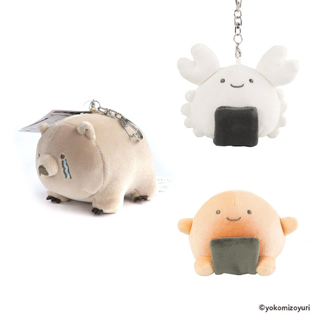 Sanrio三丽鸥|Nakajima海洋生物毛绒挂件/包挂|約H6×W7×D8cm