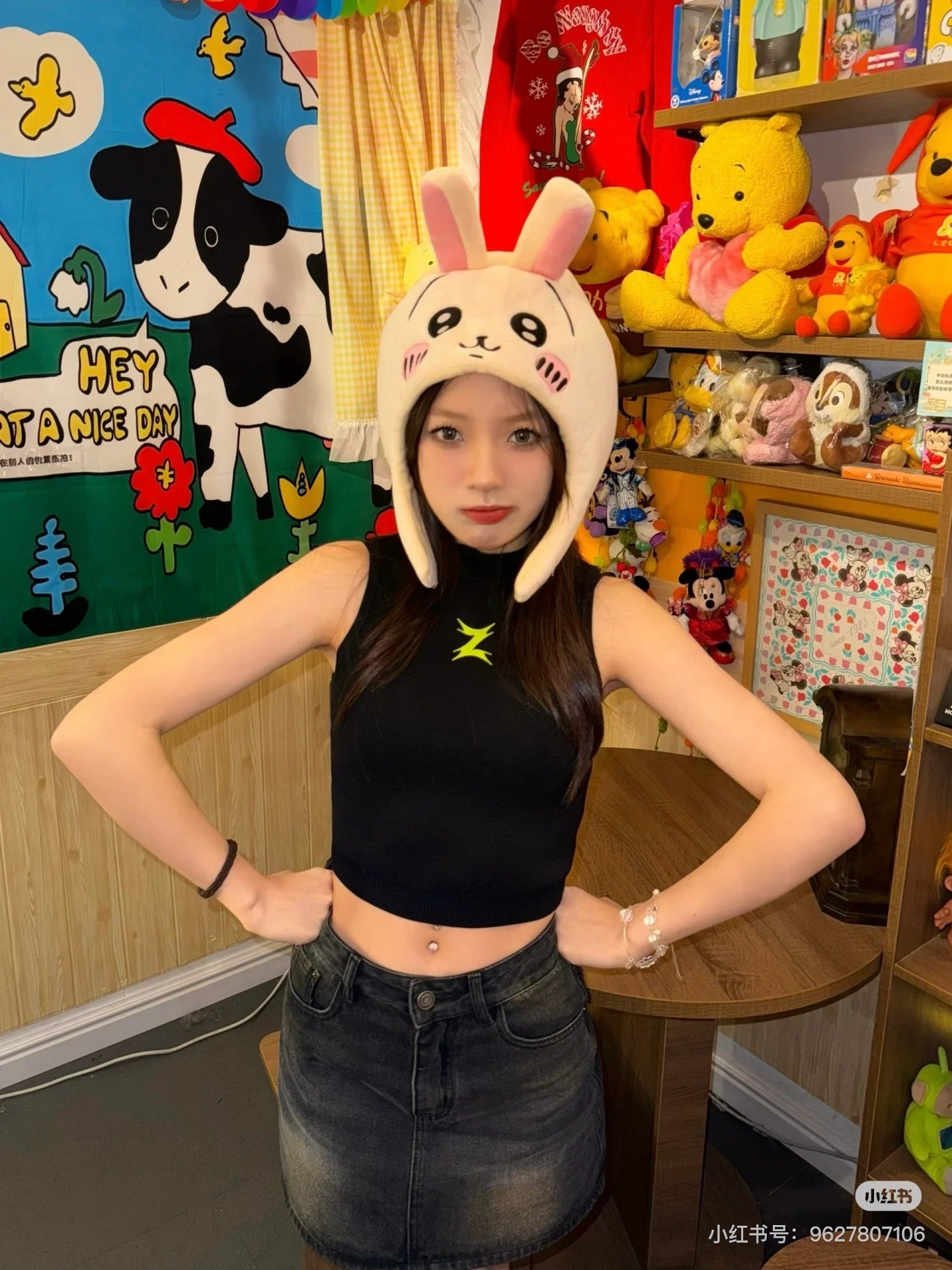 Chiikawa 吉伊卡哇|可爱角色帽子|头围约62 cm