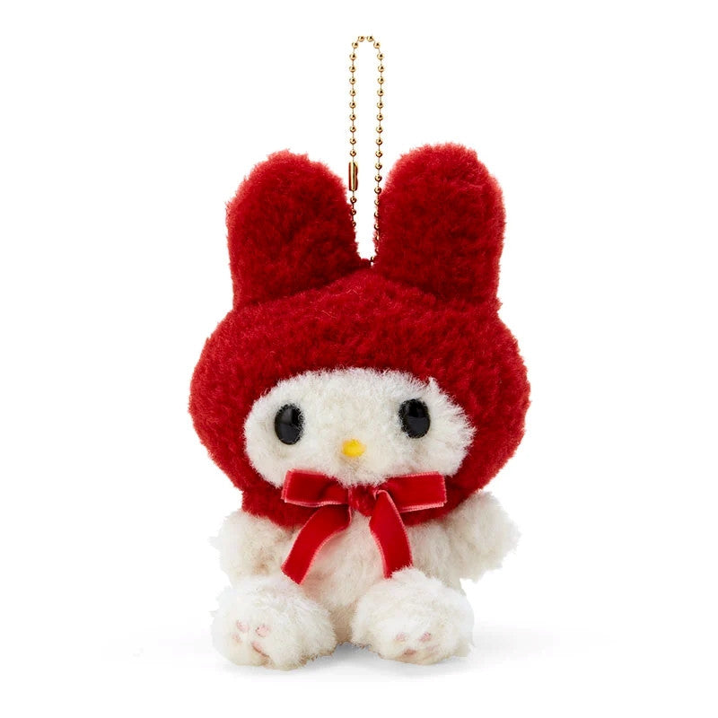 Sanrio|Classic Red My Melody Mascot Holder /Plush Keychain|11×8×16cm approx.