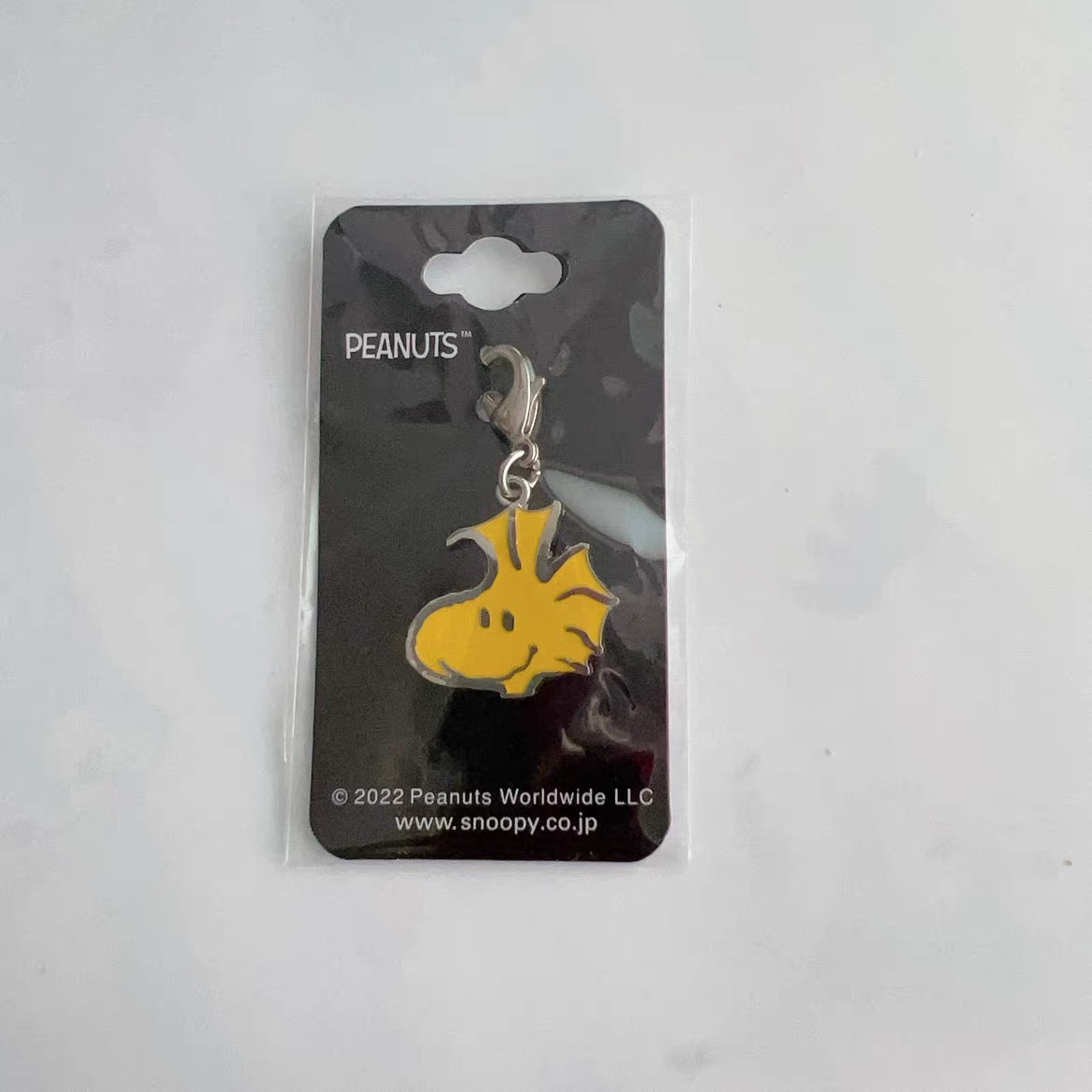 Snoopy史努比|Peanuts Tiny Metal Charm - Woodstock 糊涂塌客金属拉链扣扣|约H7.5×W3.5×D0.3cm