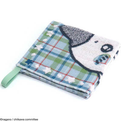 Chiikawa 吉伊卡哇|可挂洗脸毛巾/小方巾|約H340 x W340mm