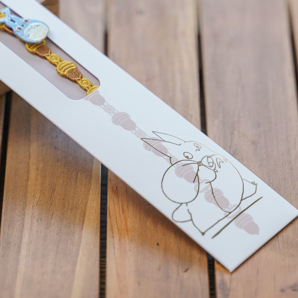 My neighbor totoro|吉卜力宫崎骏动漫周边蕾丝手链/书签/包挂/包装也很适合做礼物|约1cm×24cm×0cm