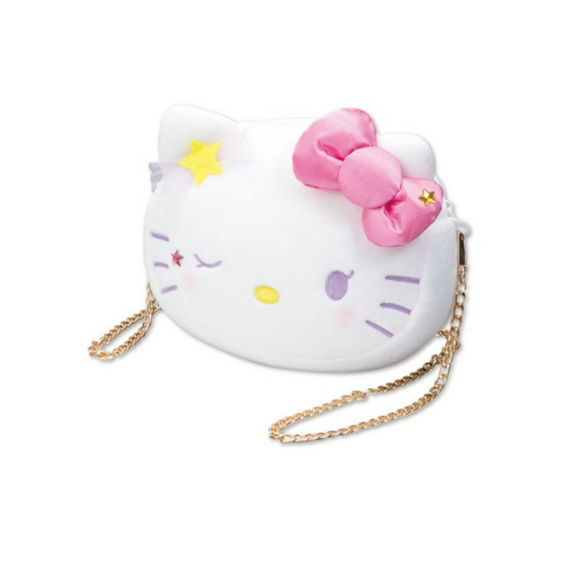 Sanrio三丽鸥|Avail联名Hello Kitty眨眼链条包/斜跨包/|约高15cmx宽20cm
