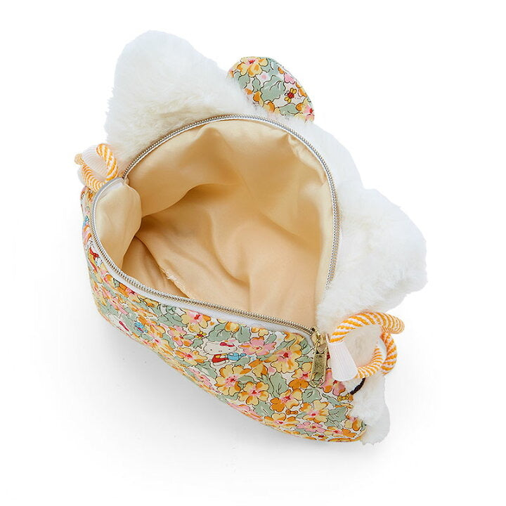 Hello kitty|Liberty Fabrics Plush Sacoche|20×4×16cm approx.