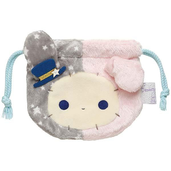 忧伤马戏团|泪空彩虹系列毛茸茸束口袋/巾着|約140×235×75mm