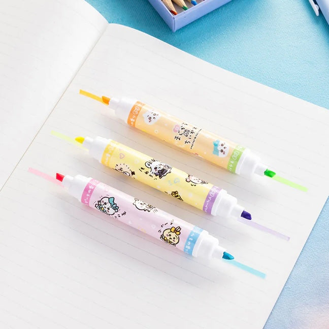 Chiikawa 吉伊卡哇|超魔法少女/小魔仙系列香味双色马克笔|1支入