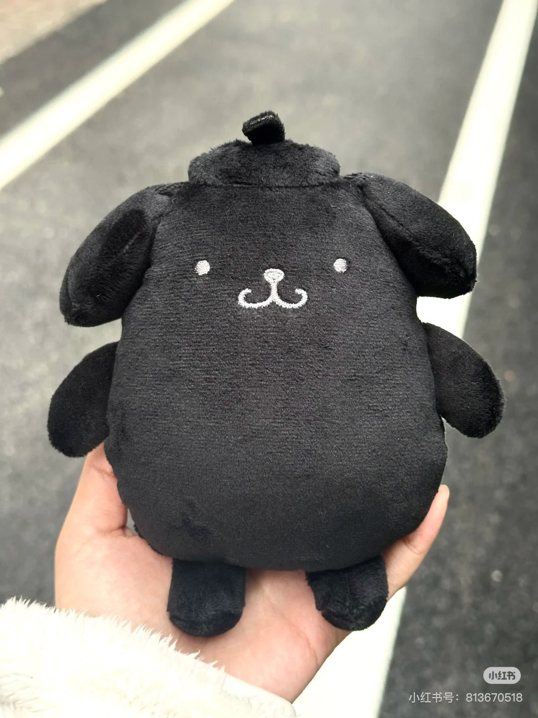 HelloKitty|avail black Mascot Holder /Plush Keychain