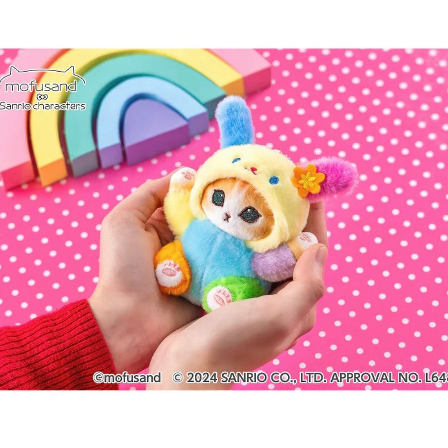 Mofusand|Sanrio联名限定鲨鱼猫Freshly Caught新鲜采摘系列挂件/包挂|約H115×W85×D80mm