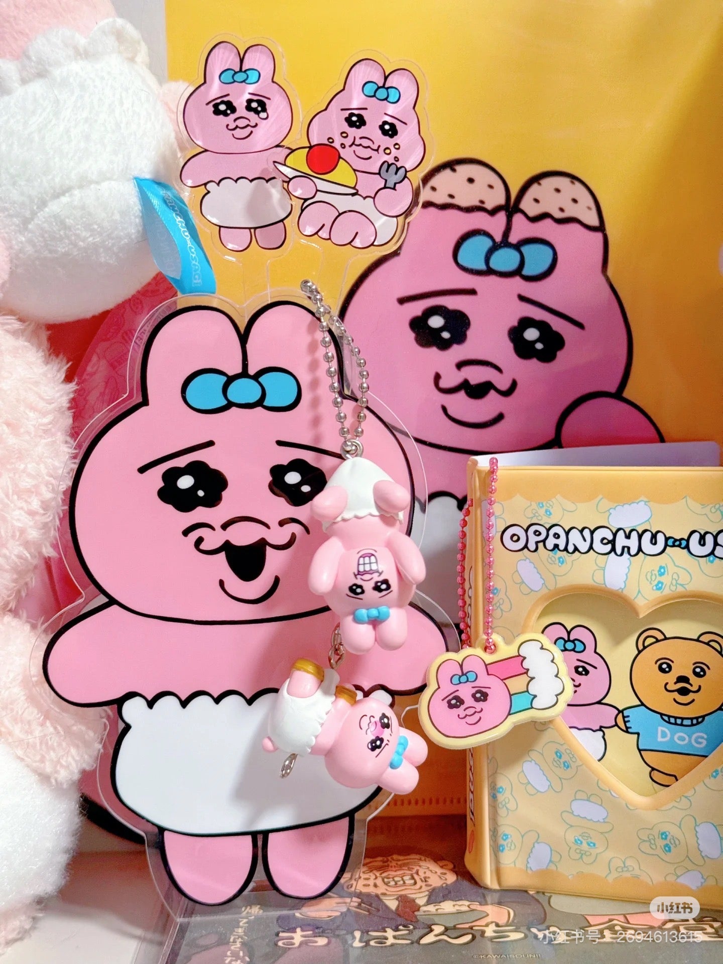Opanchu usagi|内裤兔相册挂件/包挂