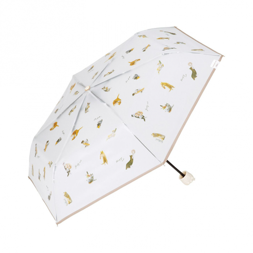 WPC|masayuki oki联名猫猫超轻99%防uv防紫外线遮阳伞/晴雨伞|猫猫头