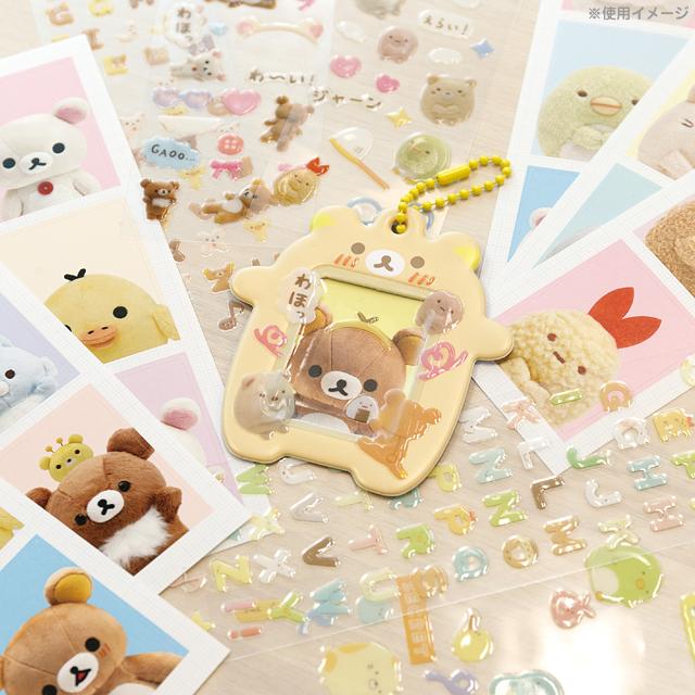 Rilakkuma轻松熊|diy角色贴纸/可做照片挂件配套|约200×55mm