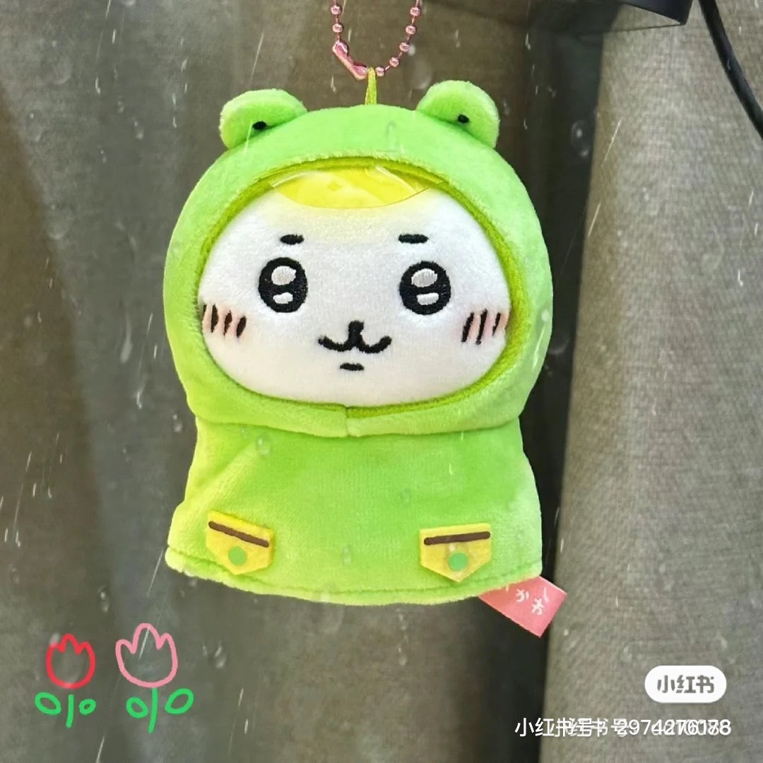 Chiikawa 吉伊卡哇|雨衣系列挂件/还有防水小帽檐|约H130 x W90 x D100mm