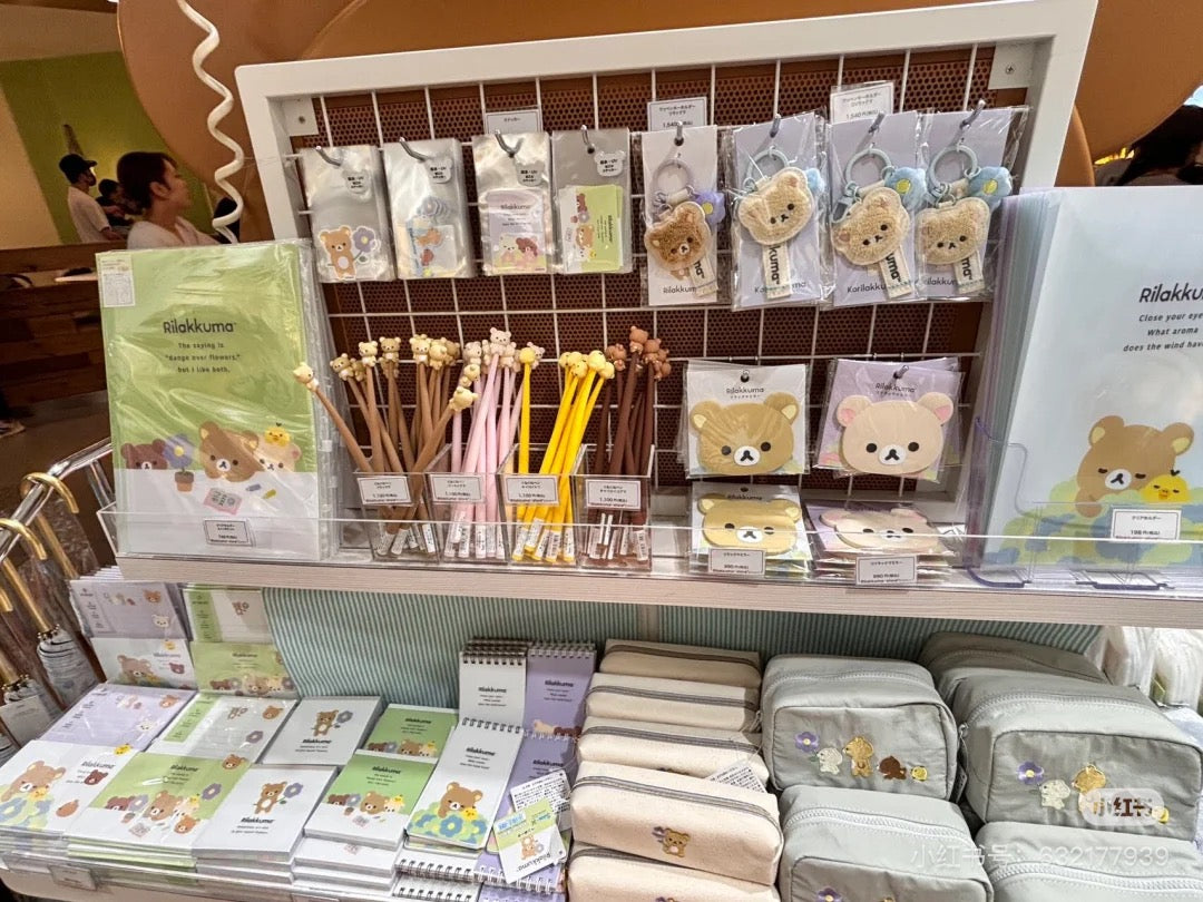 Rilakkuma|Flower Kiiroitori & Rilakkuma Memo |135×80mm approx.