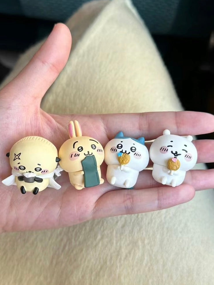 Chiikawa 吉伊卡哇|吃美食限定盲盒/扭蛋/全4种|1枚入