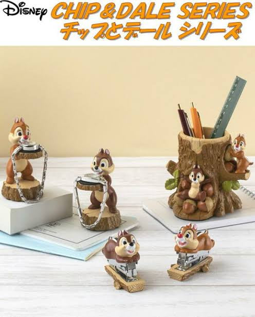 Disney|奇奇蒂蒂限定立体便携订书机|高さ約6×幅3.8×奥行き7(cm)