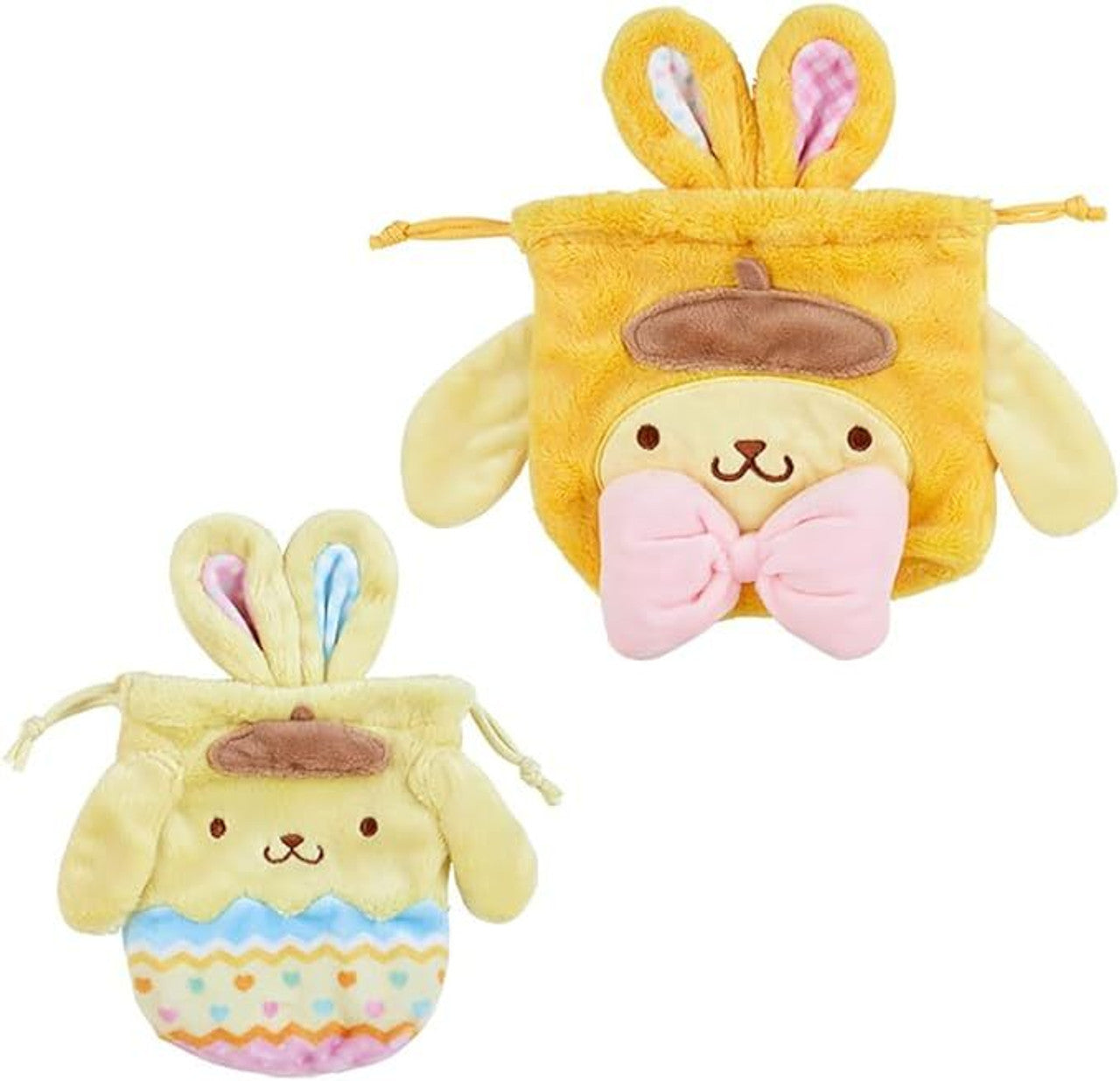 Sanrio|Easter Rabbit Drawstring Bag 2pcs Set|16×5×21.5cm approx.