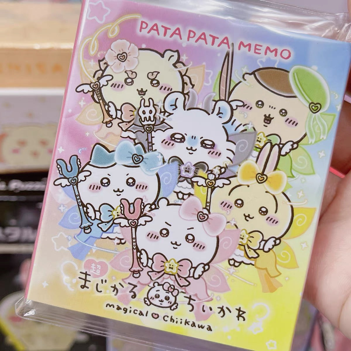 Chiikawa 吉伊卡哇|超魔法少女/小魔仙系列小便签本/N次贴|约 H80 x W65mm|80张