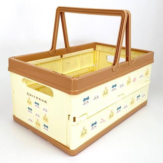 Chiikawa 吉伊卡哇|大容量可折叠收纳盒/储物箱|约H185×W390×D255mm