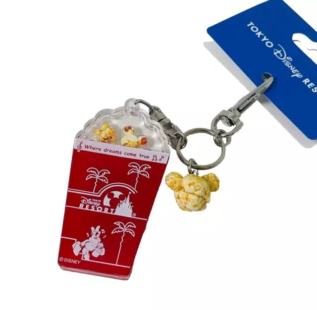 Disney迪士尼|米奇头爆米花钥匙扣