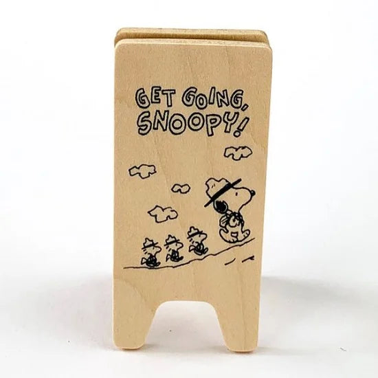 Snoopy|小公告牌备忘夹/文件夹/Memo Stand/正反不同图案|约3cm×7cm×3cm