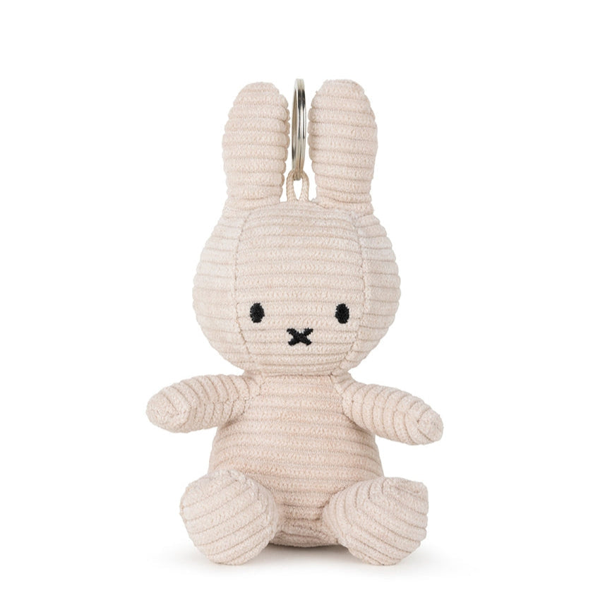 Miffy|ECO Corduroy Mascot Holder /Plush Keychain|10 cm – 4″
