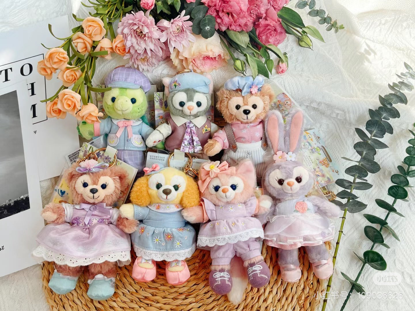 Disney SH|春日花香系列站姿挂件/包挂