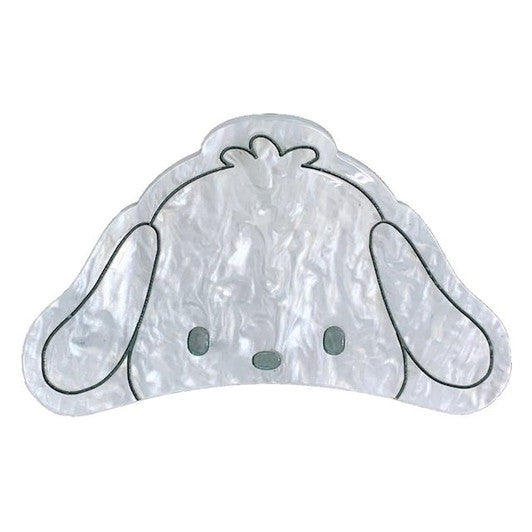 Sanrio|Morimotosangyo Hair Claw Clip可爱角色大理石纹贝母珠光塑料鲨鱼夹