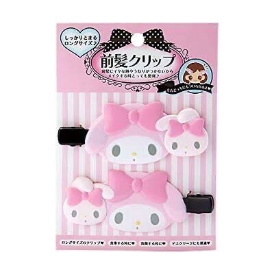 Sanrio|Long Bangs Clip Set|9×1.2×4cm approx.
