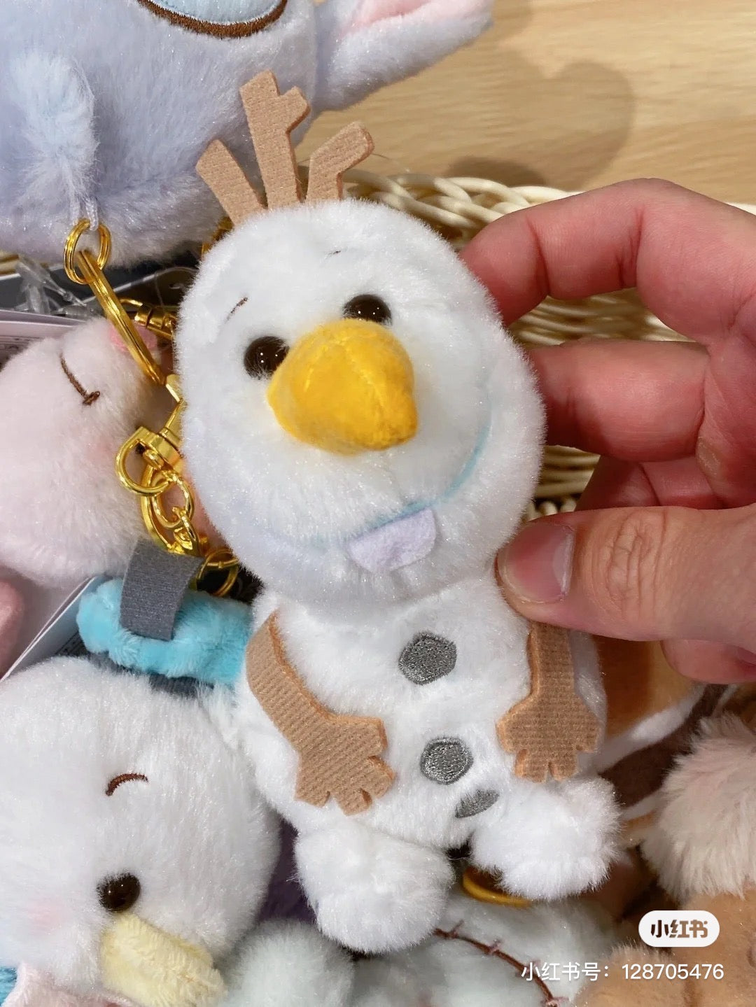 Disney|超好摸fluffy豆豆眼系列挂件|約高さ17×幅9.5×奥行き6.5(cm)