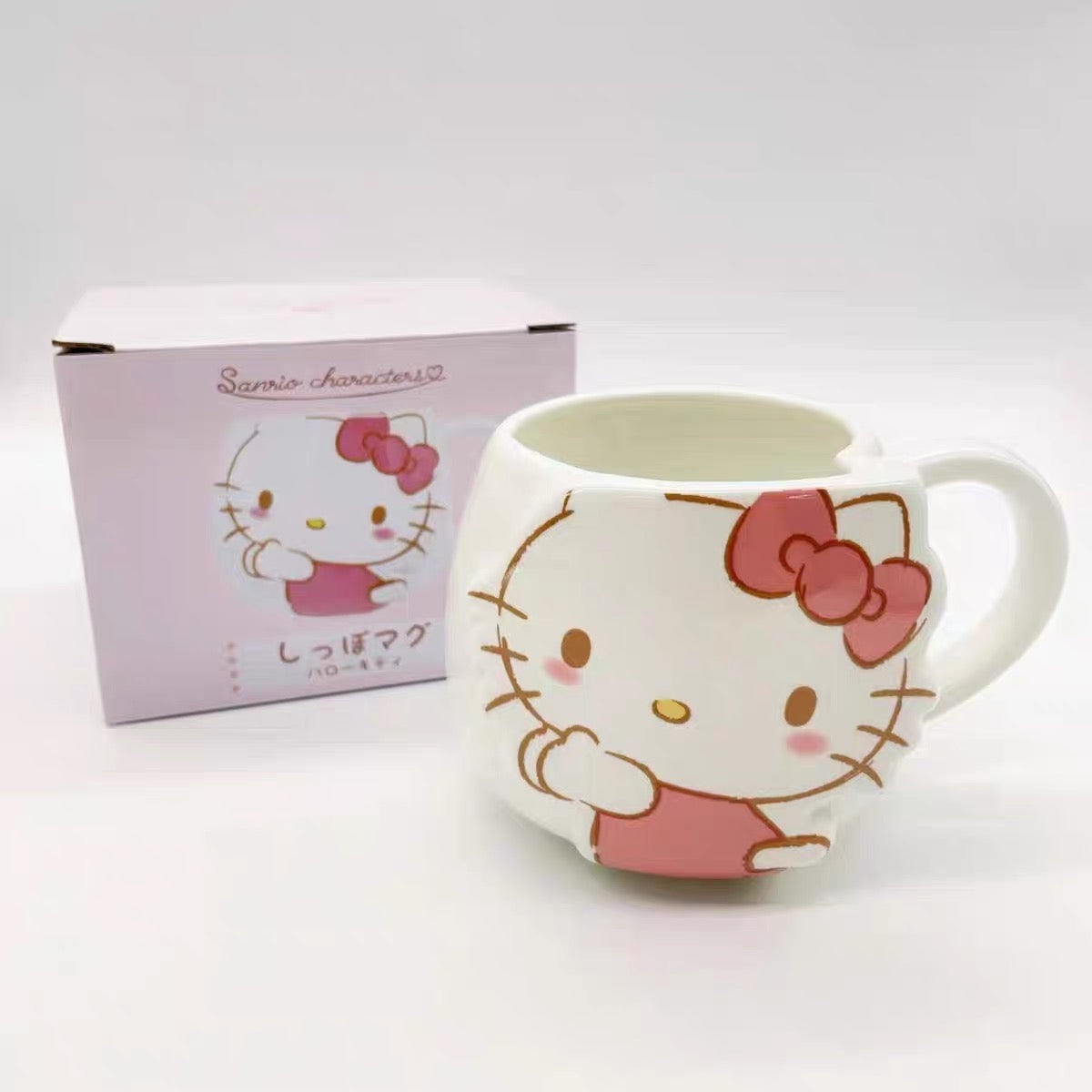 Sanrio三丽鸥|Hello kitty大肚陶瓷马克杯|约8.5cm×12.5cm×10.8cm