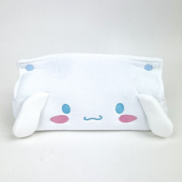 sanrio三丽鸥|可爱角色毛绒纸巾盒|约13cm×24cm×14cm