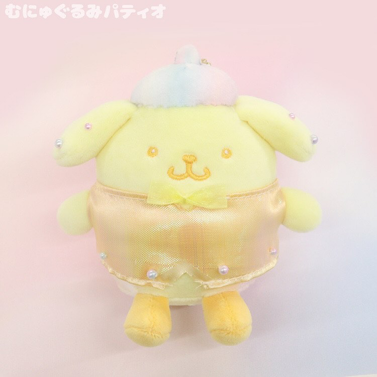 Sanrio三丽鸥|展会限定Pum Pum purin布丁狗梦幻泡沫系列挂件/包挂|高约15cm