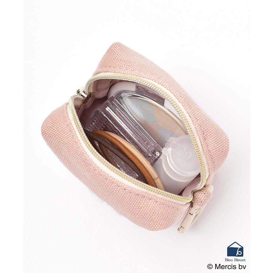 Miffy|Lunlunsagara Mini Pouch with Carabiner|W8×H8×D4cm approx.