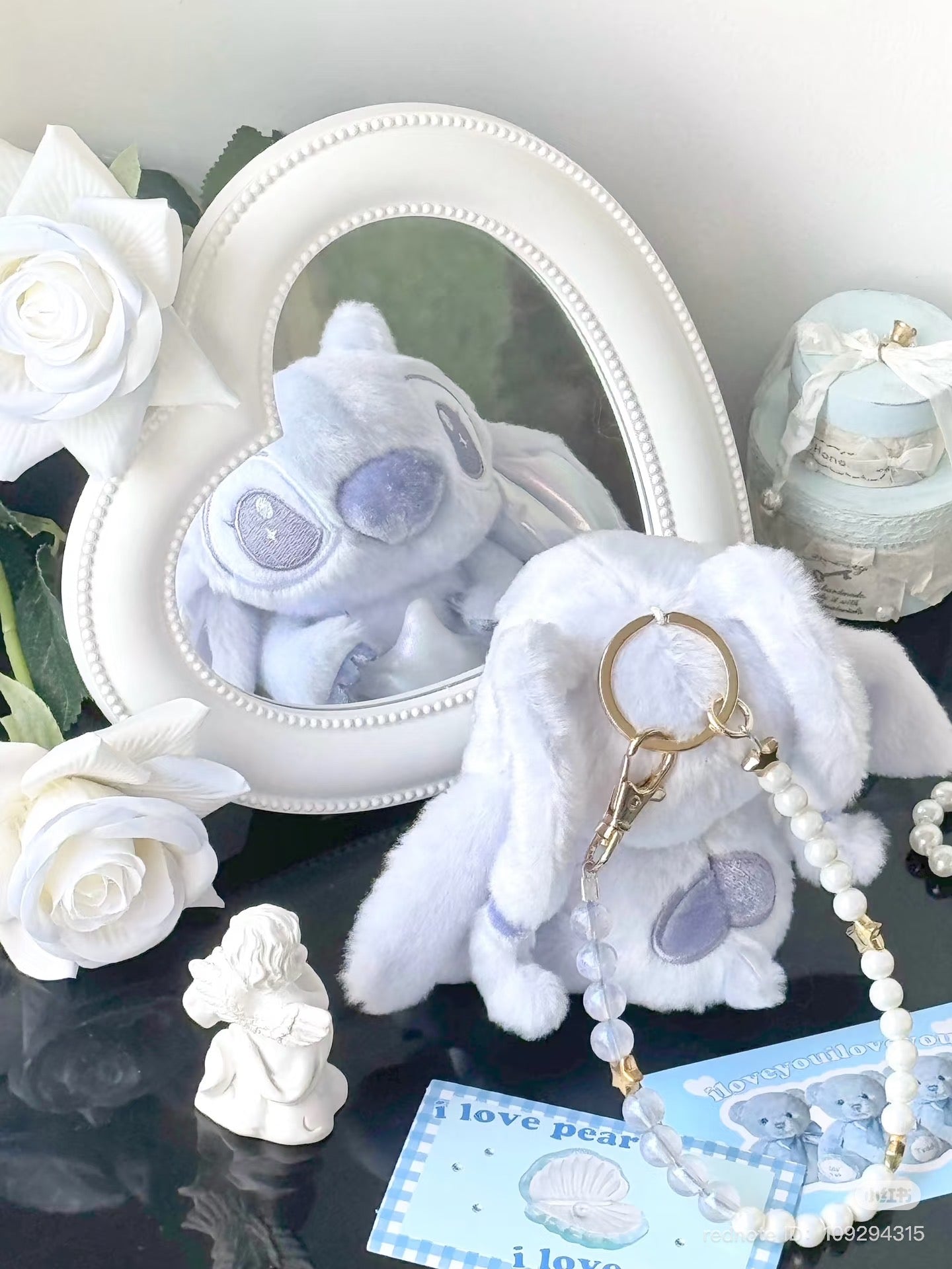 Disney SH|心愿派对系列抱星星坐姿毛绒挂件