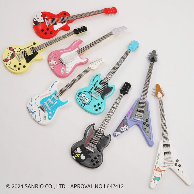 Sanrio三丽鸥|Characters Rock Mono Collection (Original Box of 10)迷你摇滚吉他摆件食玩盲盒/全10种|1枚入