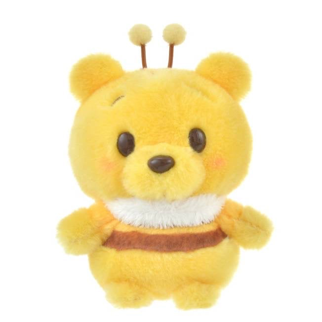 Disney|Winnie the pooh小熊维尼2023蜜蜂日限定豆豆眼松松小玩偶/摆件|高さ約12×幅13×奥行き8.5(cm)