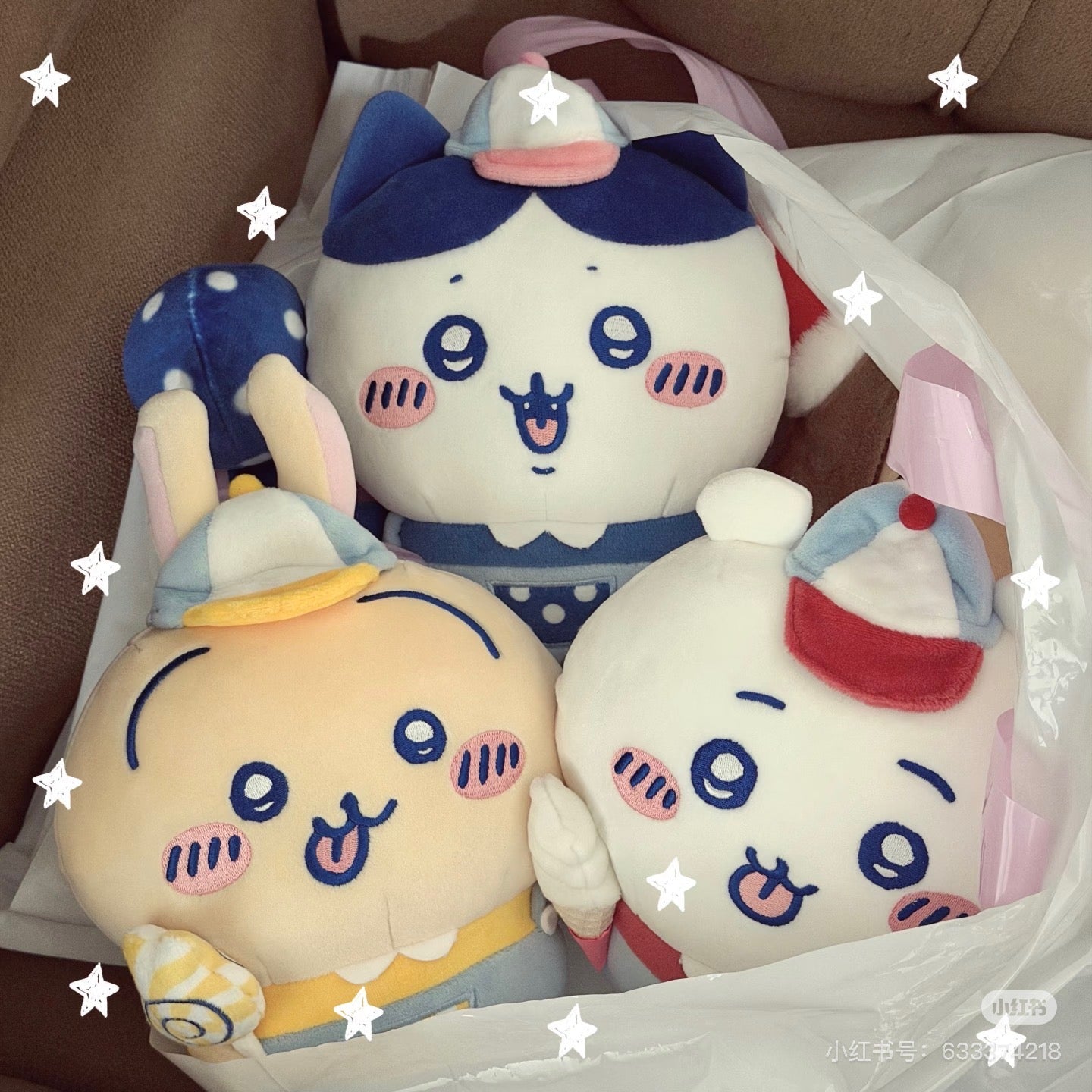 chiikawa|Exciting Amusement Park Plush Dolls/Plush Toy|H250×W170×D110mm approx.