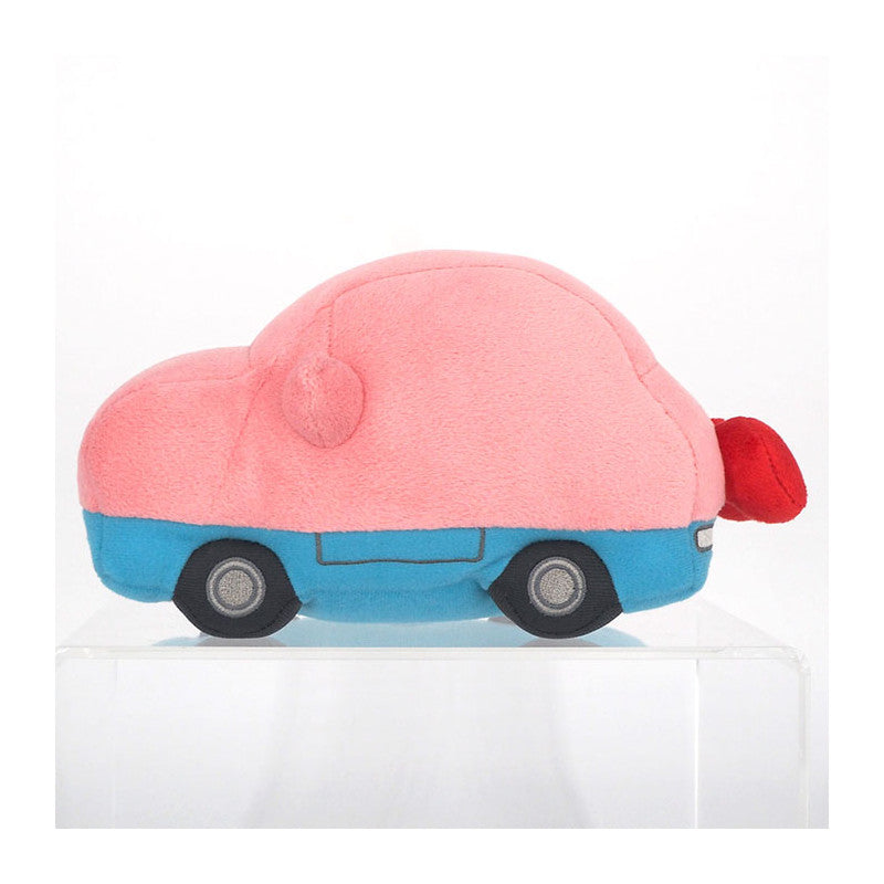 Kirby|汽车塞满嘴造型公仔/玩偶/也可挂在家|约14.5 x 21 x 11 cm