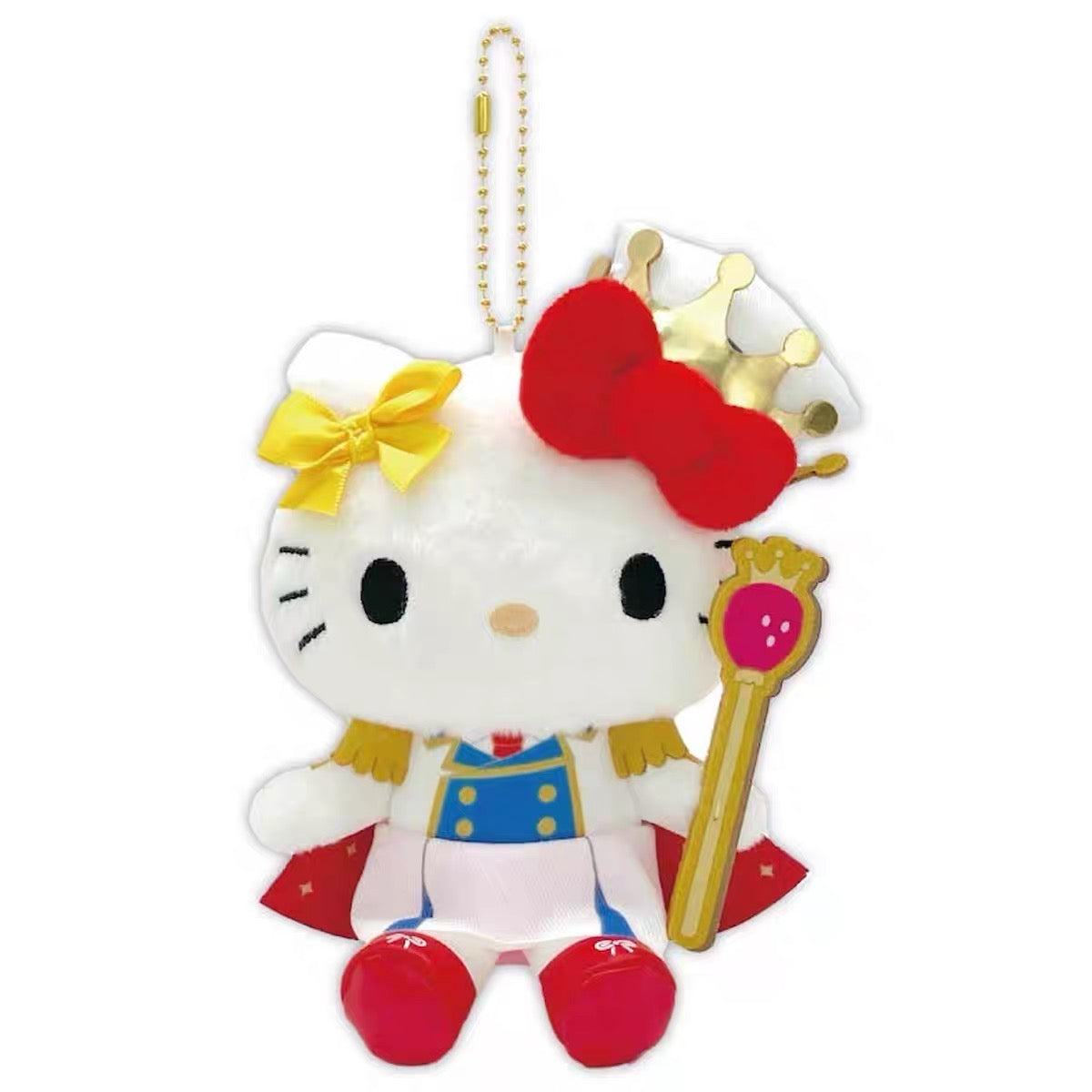 Sanrio|Character Fragaria Memories Knight Mascot Holder /Plush Keychain|15×12×9cm approx.