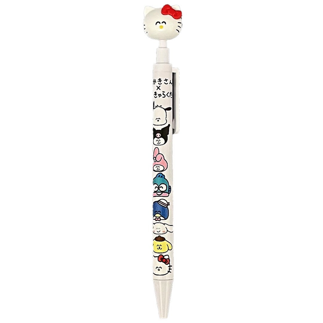 Sanrio|Oekakisan ×Sanrio large head black ballpoint pen large head|0.5mm