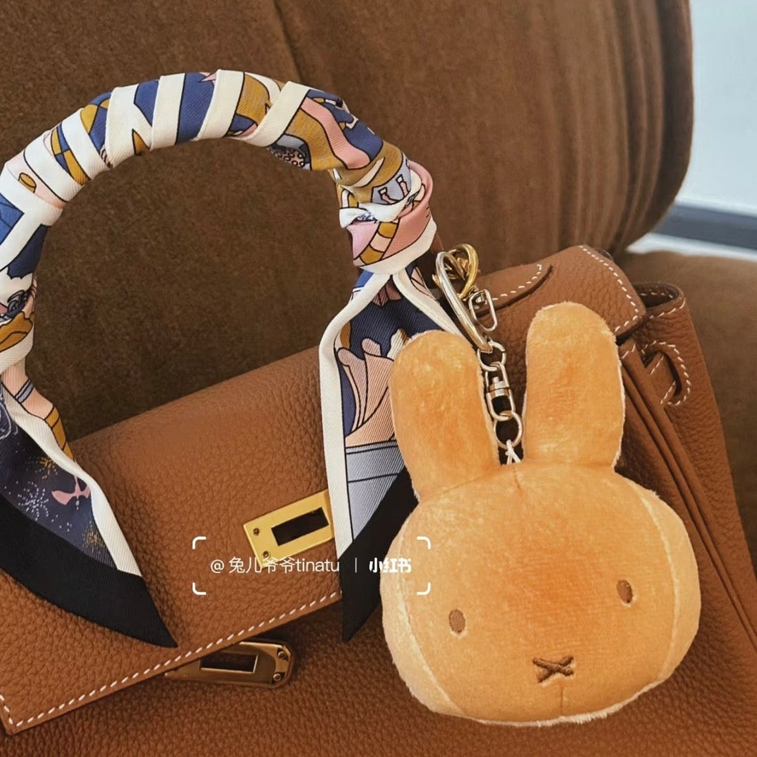 【limit 1】Miffy Bakery|Kitchen Limited Roasted Bread Mascot Holder /Plush Keychain