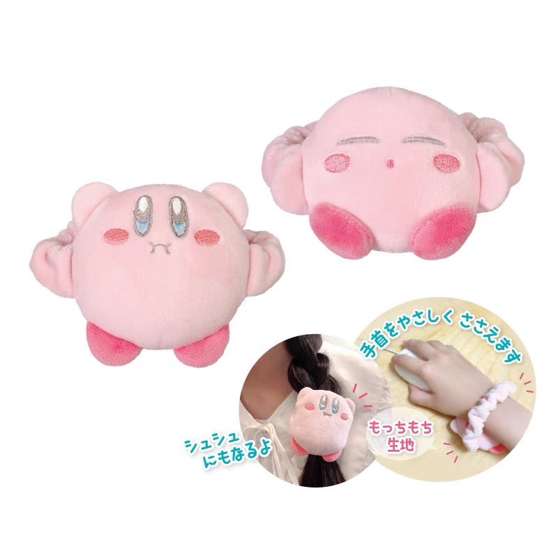 Kirby星之卡比|可爱大脸卡比发绳/手腕垫两用发带|约H80×W120×D10mm