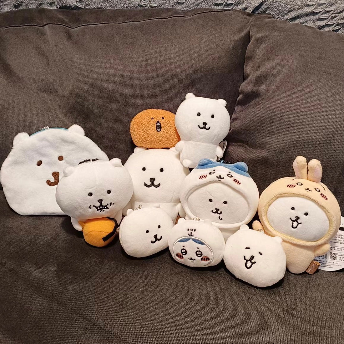 Chiikawa 吉伊卡哇|Nagano嘲讽熊/自嘲熊限定挂件|約H125×W75×D55mm