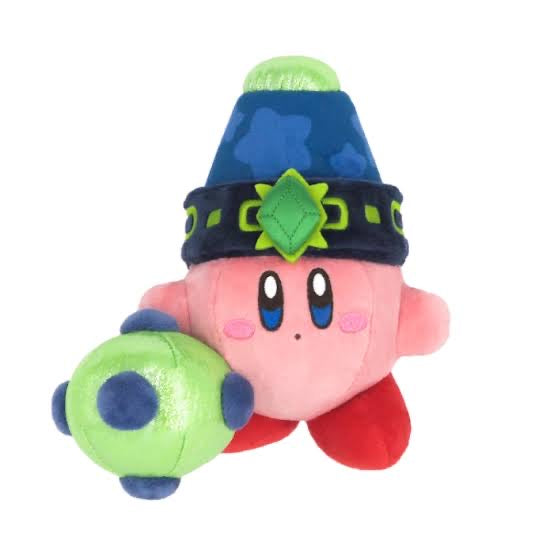 Kirby|Kirby and the Forgotten Land探险系列小公仔/玩偶|约W18×D14×H11 cm