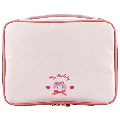 Sanrio|melody三合一多功能外出携带收纳组/化妆包组|大中小各1|约27/14/8cm