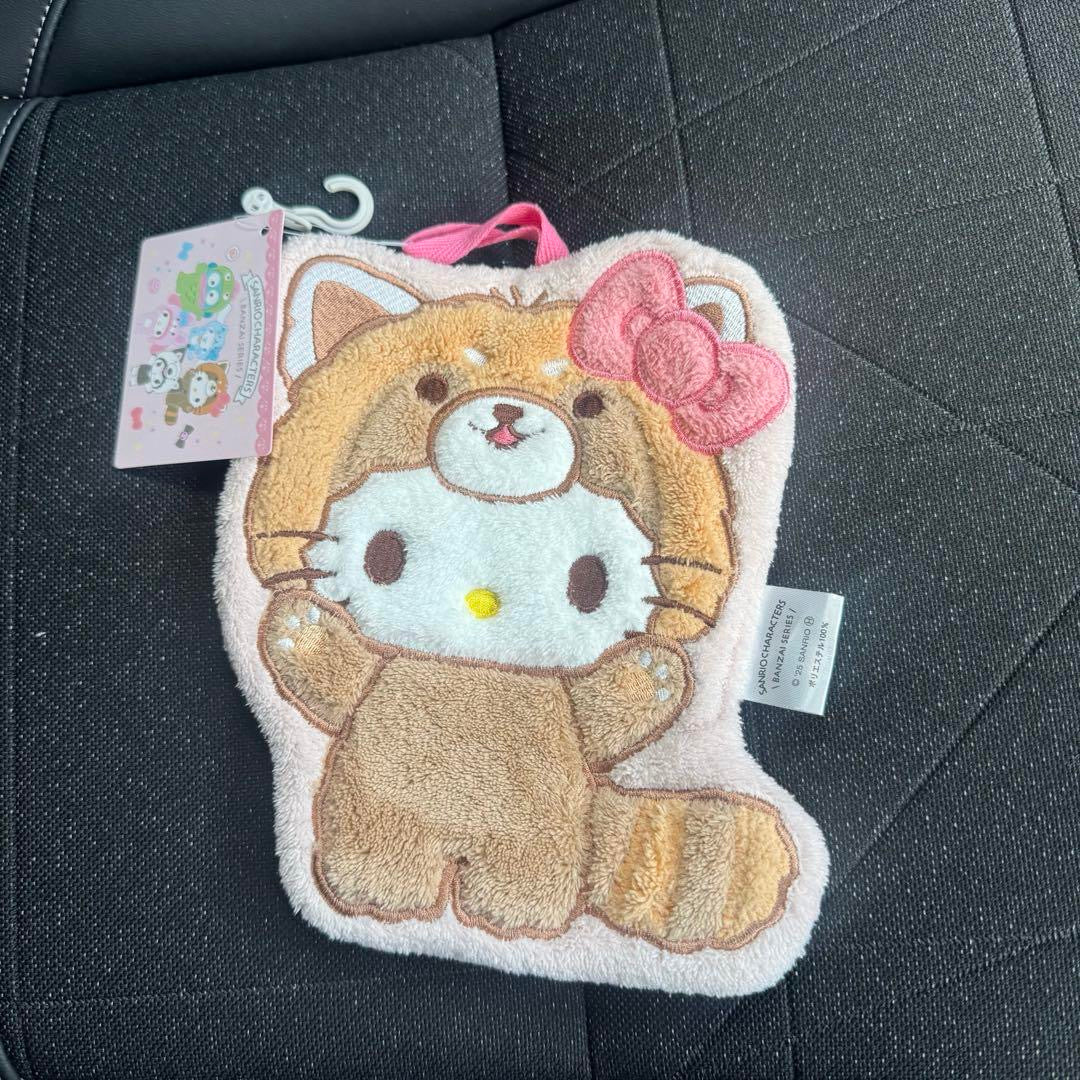 Sanrio|Animal Banzai Series Die-Cut Mascot Towel|H194 x W165 x D22mm approx.