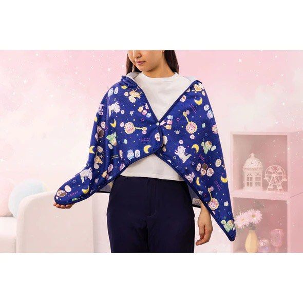 Chiikawa 吉伊卡哇|超魔法少女系列被肩 / 毯子|约 H600 x W1200mm