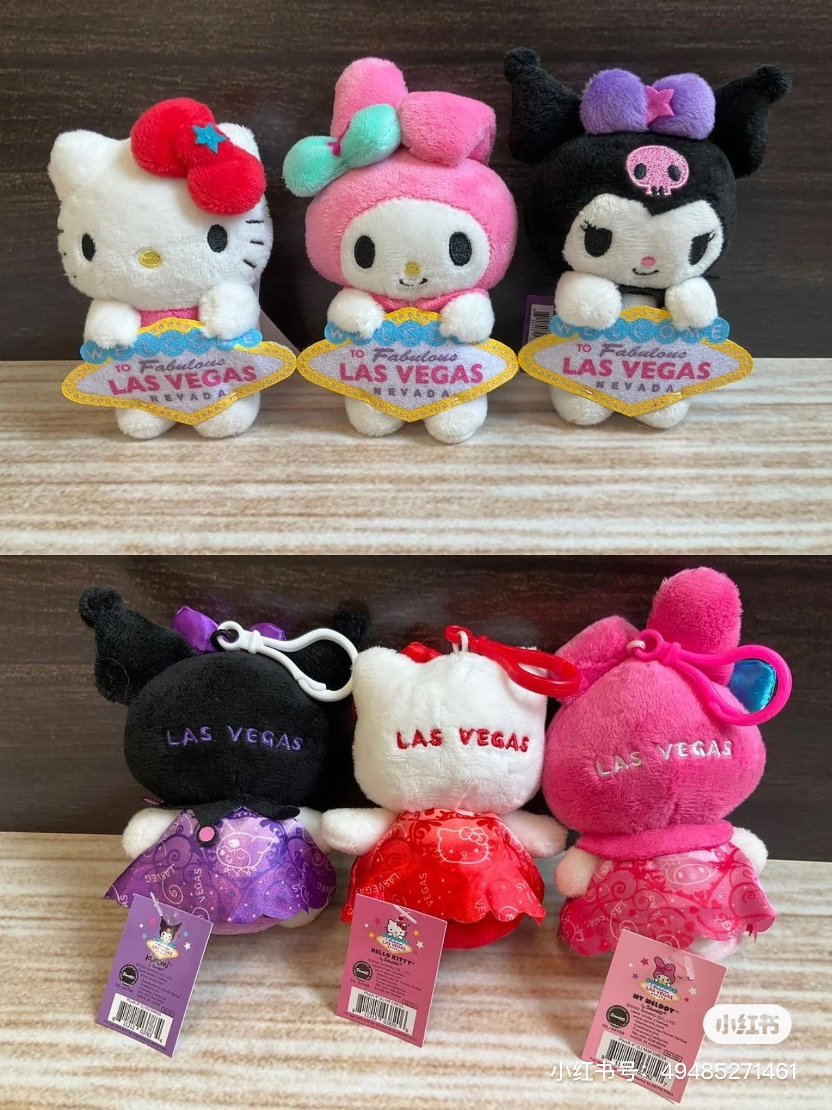 Sanrio|LAS VEGAS限定可爱角色挂件