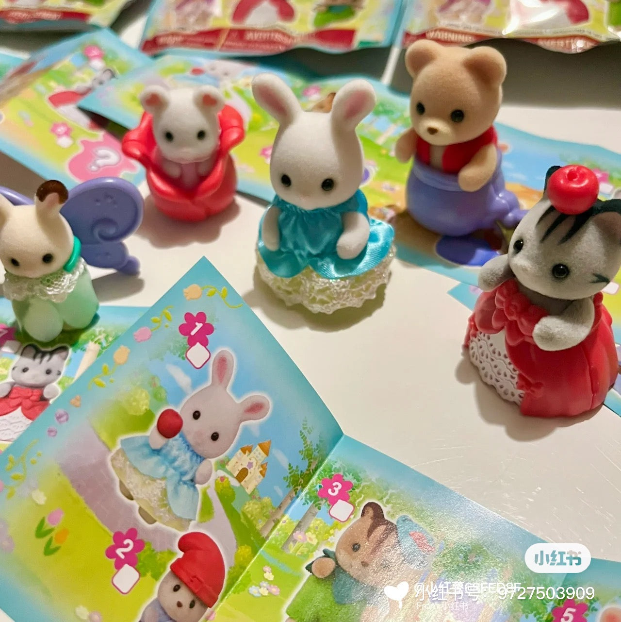 SylvanianFamilies森贝儿家族|baby fairytale 童话会站宝摆件盲袋/盲盒/全8种|1枚入